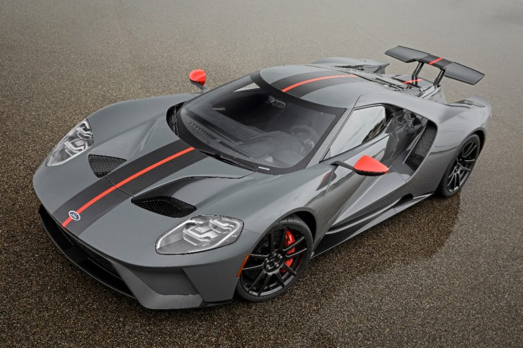 Ford GT Supersportwagen: In den USA nun auch als besonders exklusives „Carbon“-Modell bestellbar