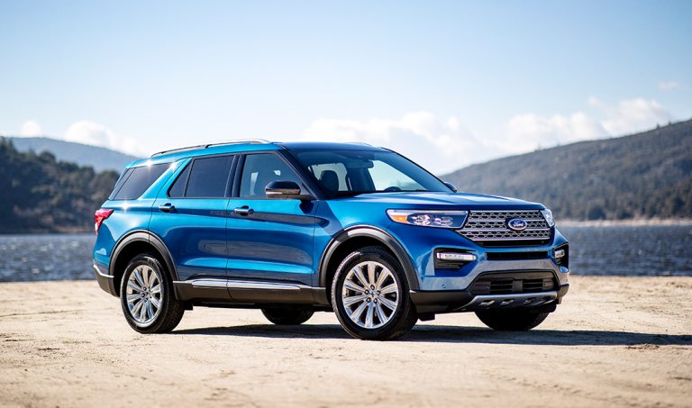 All-New Ford Explorer Limited Hybrid RWD Has an EPA-Estimated Range of Over 500 Miles Per Tank