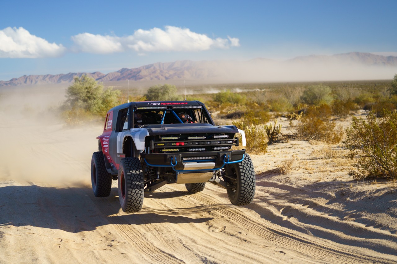 BRONCO R Takes the Start at Score Baja 1000; Ford Named Official Truck and SUV of Score World Desert Challenge