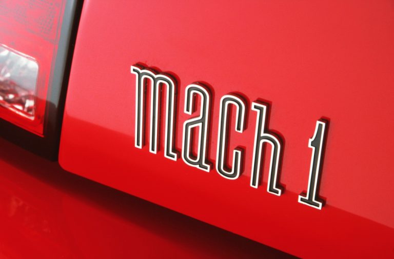 2003 Ford Mustang Mach 1 Logo