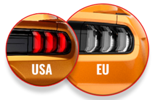Rücklichter US & EU Mustang