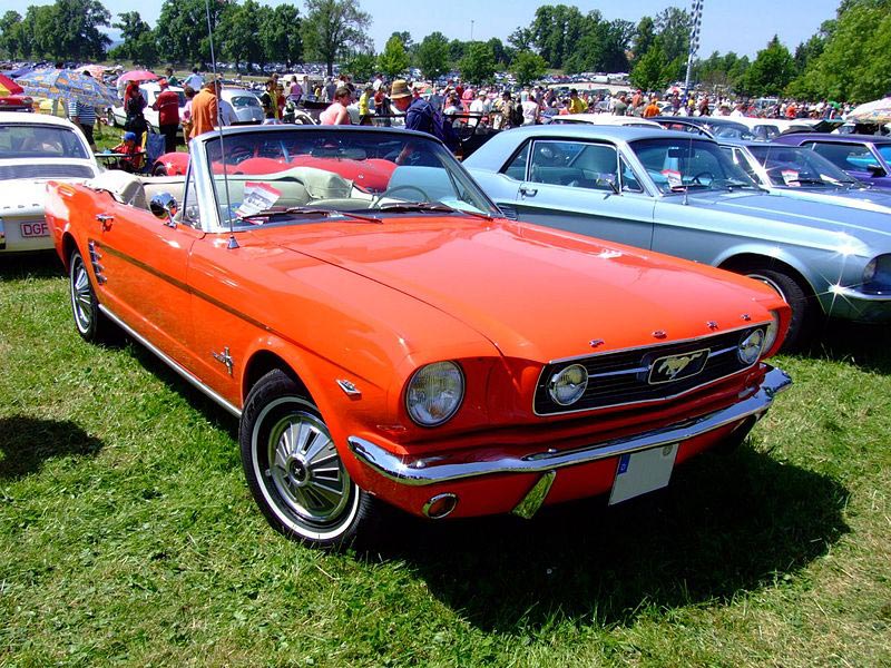 mustang history Ford Mustang Cabrio 1966