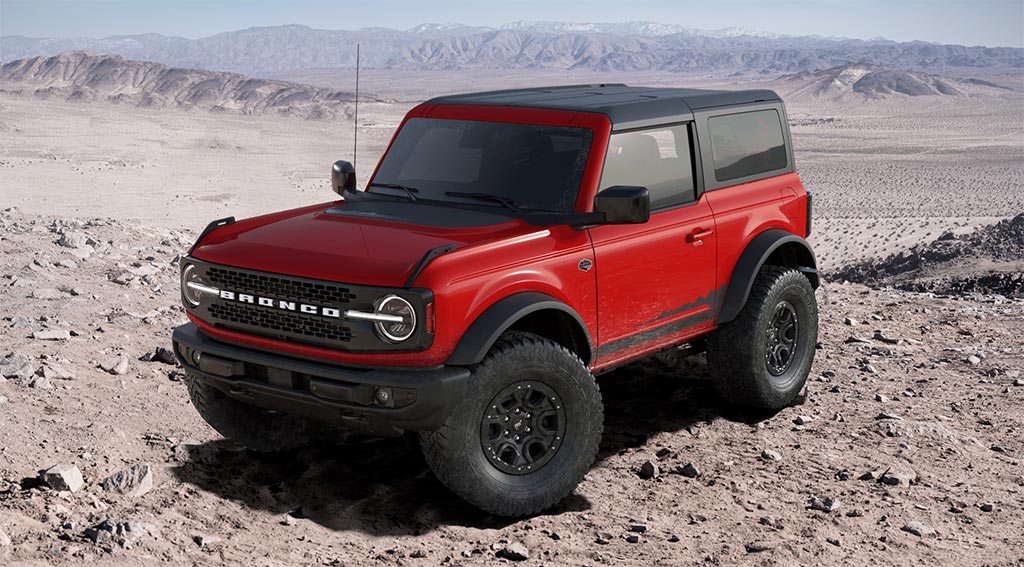 Ford Bronco Wildtrak (Race Red)