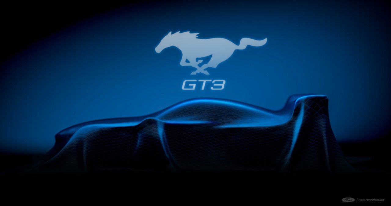 Ford Performance entwickelt Mustang GT3-Rennwagen für weltweite Wettbewerbe und wird 2024 in Daytona antreten