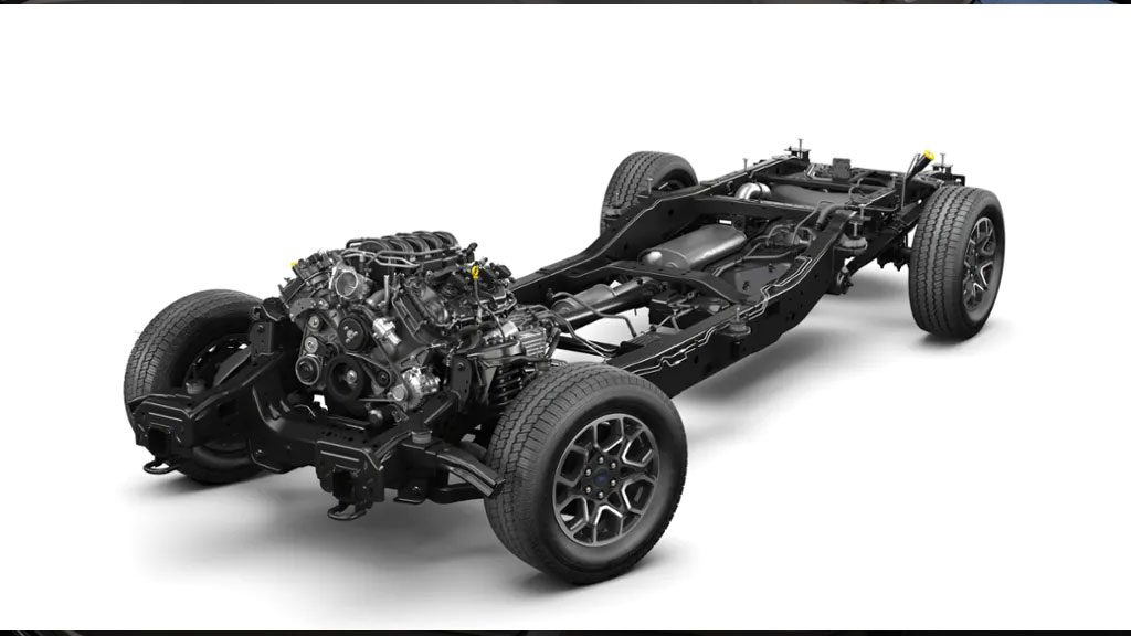 5.0L V8 Flex Fuel Technik – Motor