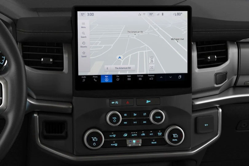 Navigationssystem mit Touchscreen