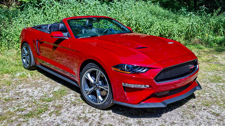 2022 Ford Mustang California Special (Rapid Red)
