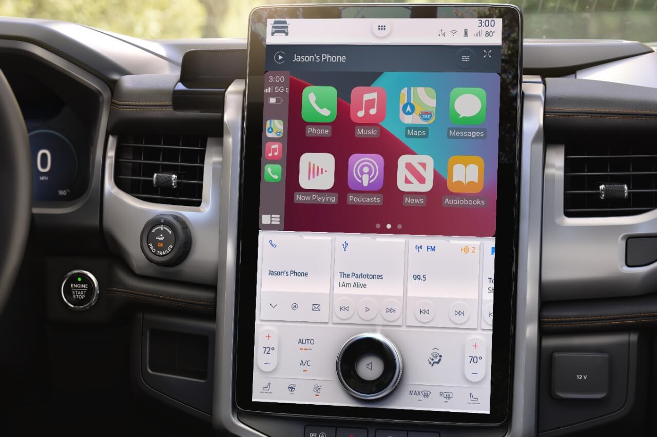 SYNC 4A mit dem 15,5-Zoll-Display