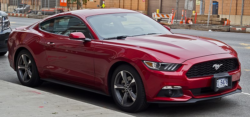 Ford Mustang Coupé (2014–2017) – © M 93 / Wikimedia Commons, via Wikimedia Commons