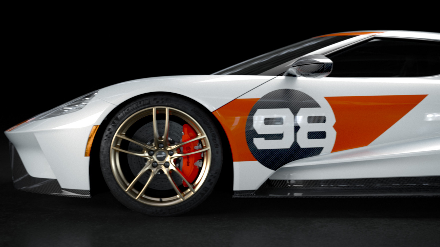 2021 Ford GT ’66 Daytona Heritage Edition