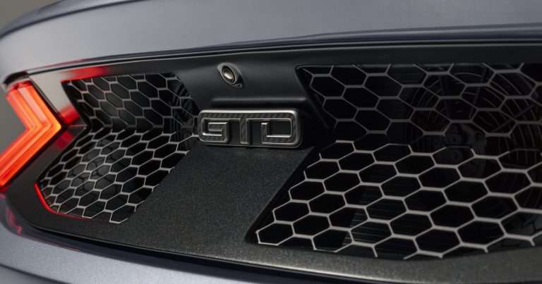Mustang GTD Carbon Fiber Badge