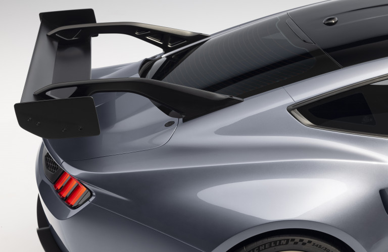 Mustang GTD Rear Wing Down