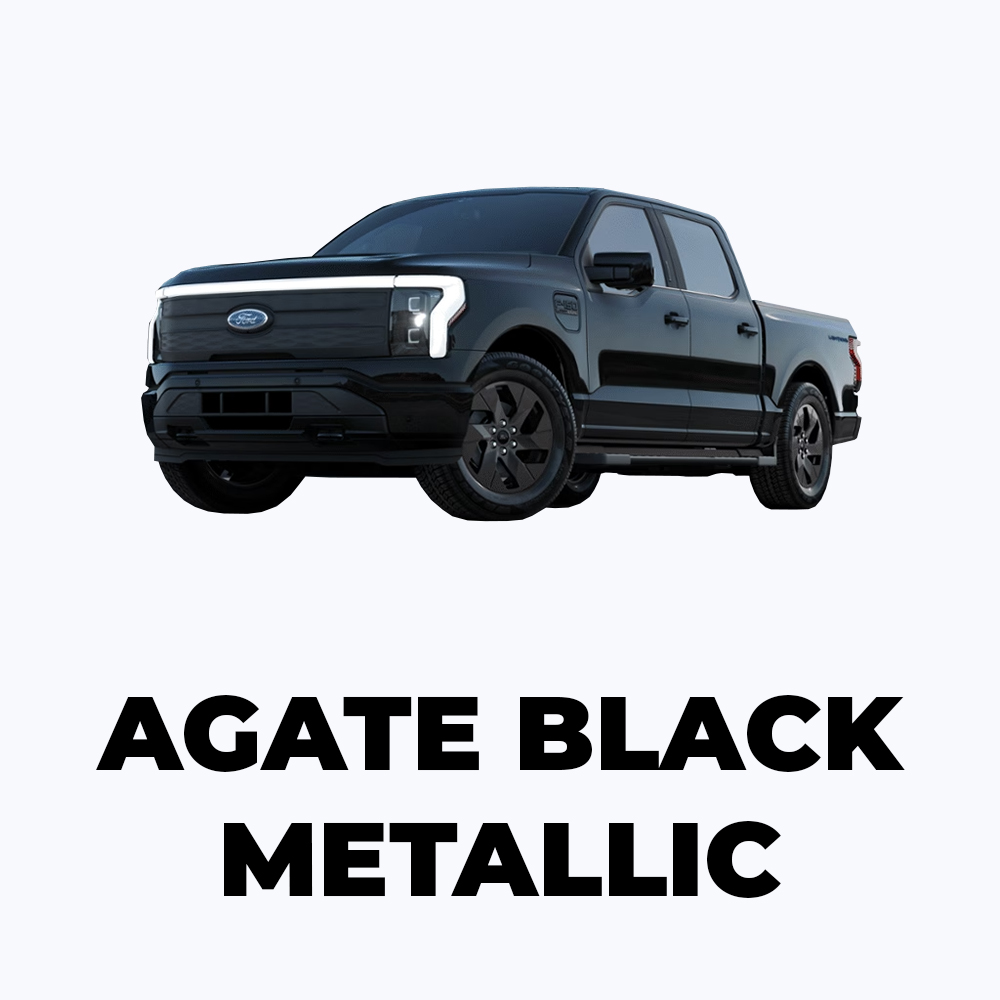 Lightning Agate Black Metallic