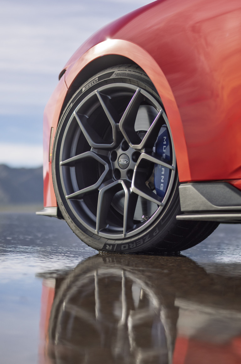 By testing alongside the Mustang® GTD supercar and Mustang GT3 race car, the Mustang Dark Horse SC carries a true racing pedigree into the hands of our customers. Prototype vehicle shown. Actual production vehicle may vary. Available summer 2026.