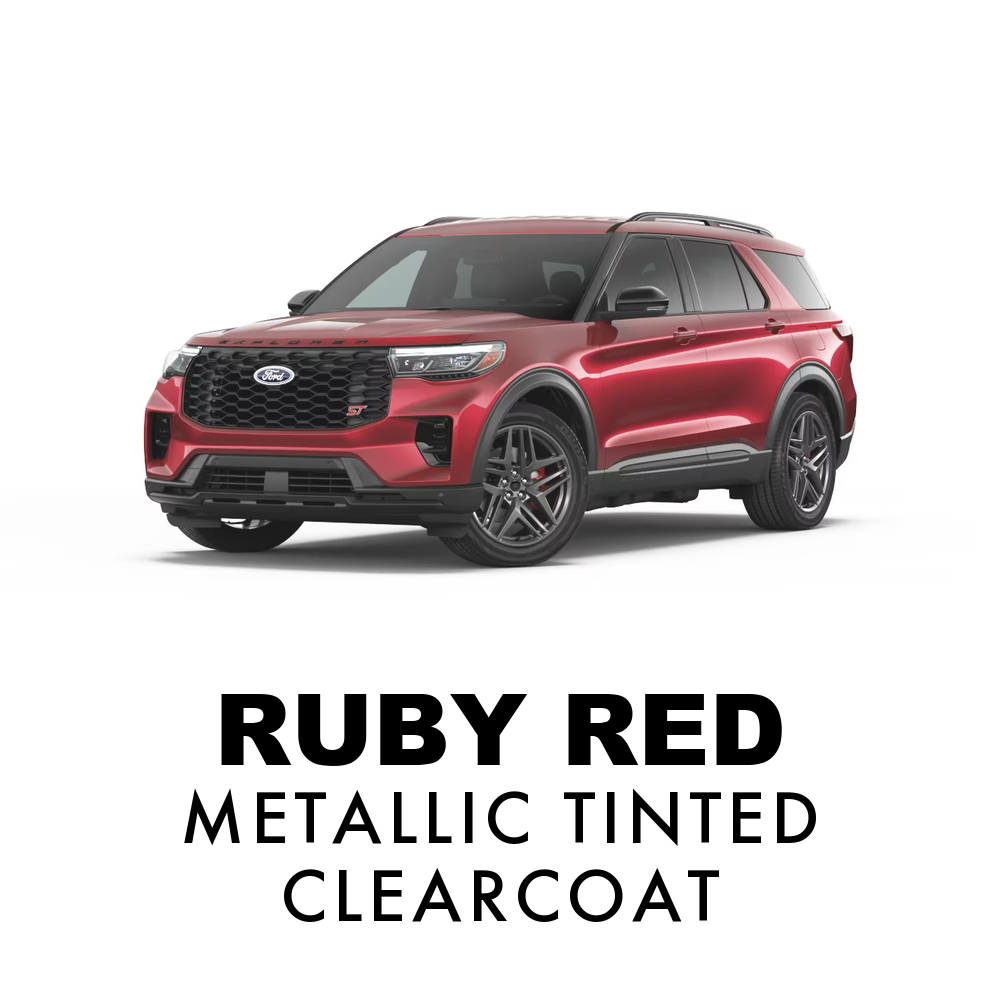 Ruby Red Metallic Tinted Clearcoat