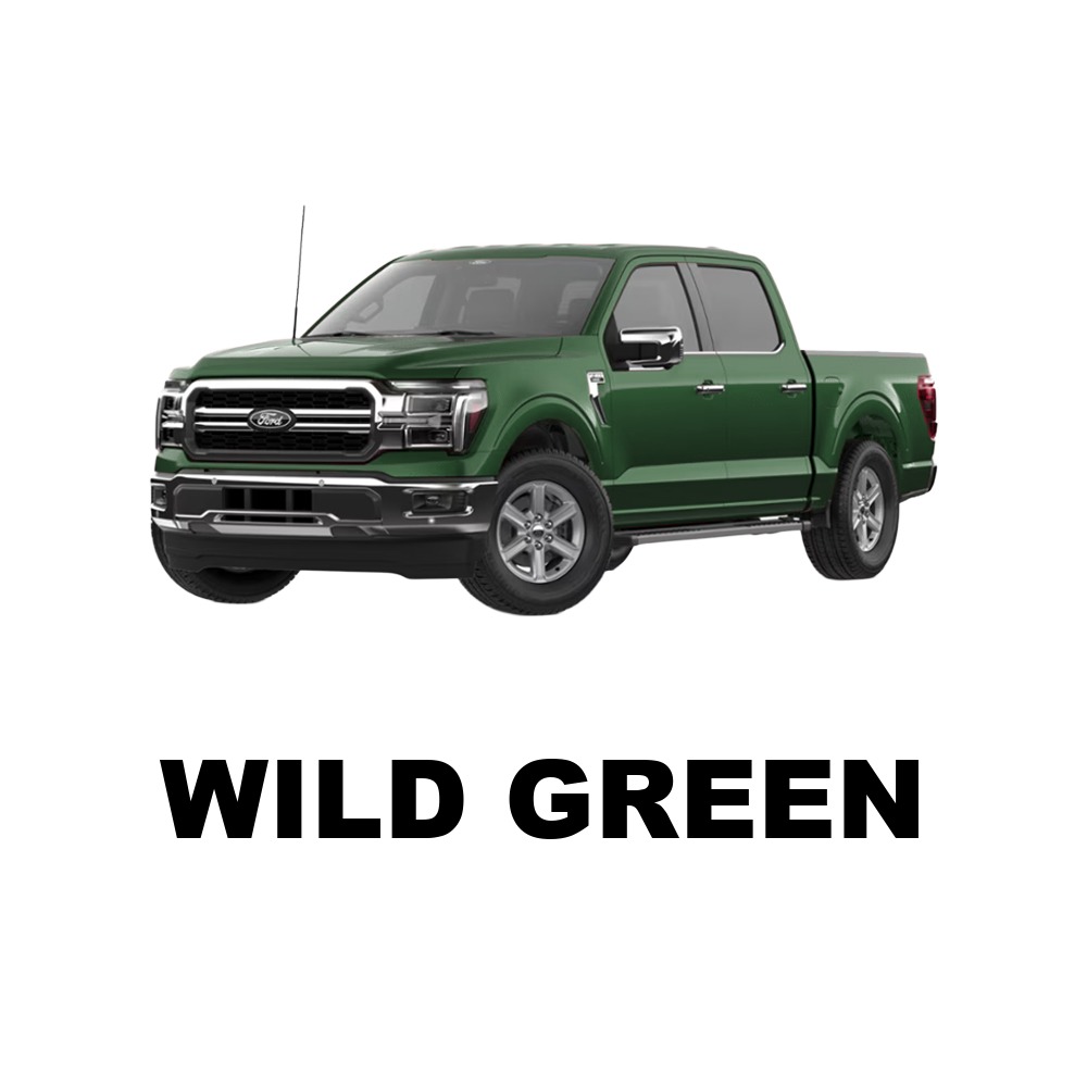 Ford F-150 2027 in Wild Green